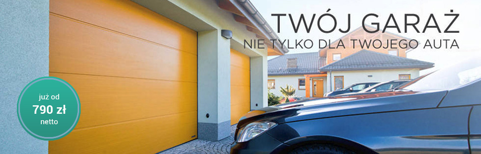 Bramy garażowe firmy Wiśniowski