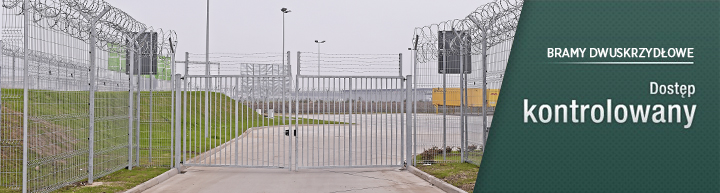 Przemysłowe bramy dwuskrzydłowe - Namysłów, woj. Opolskie