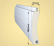Profil AW 100 lekki aluminiowy profil, wypełniony jest bezfreonową pianką poliuretanową.