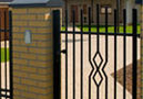 Wzór ogrodzenia dla domu - Basic