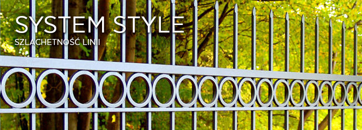 Wzór ogrodzenia Style - Wiśniowski