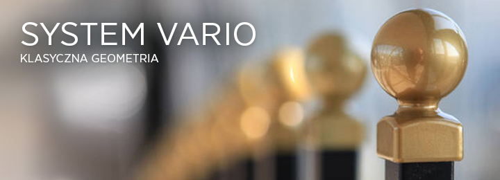 Wzór ogrodzenia Vario - Wiśniowski